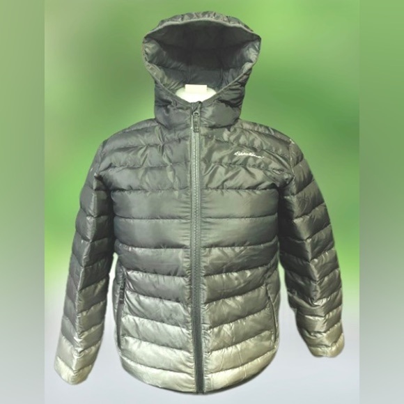 Eddie Bauer ombré down coat, sz 14(L) - Picture 1 of 4